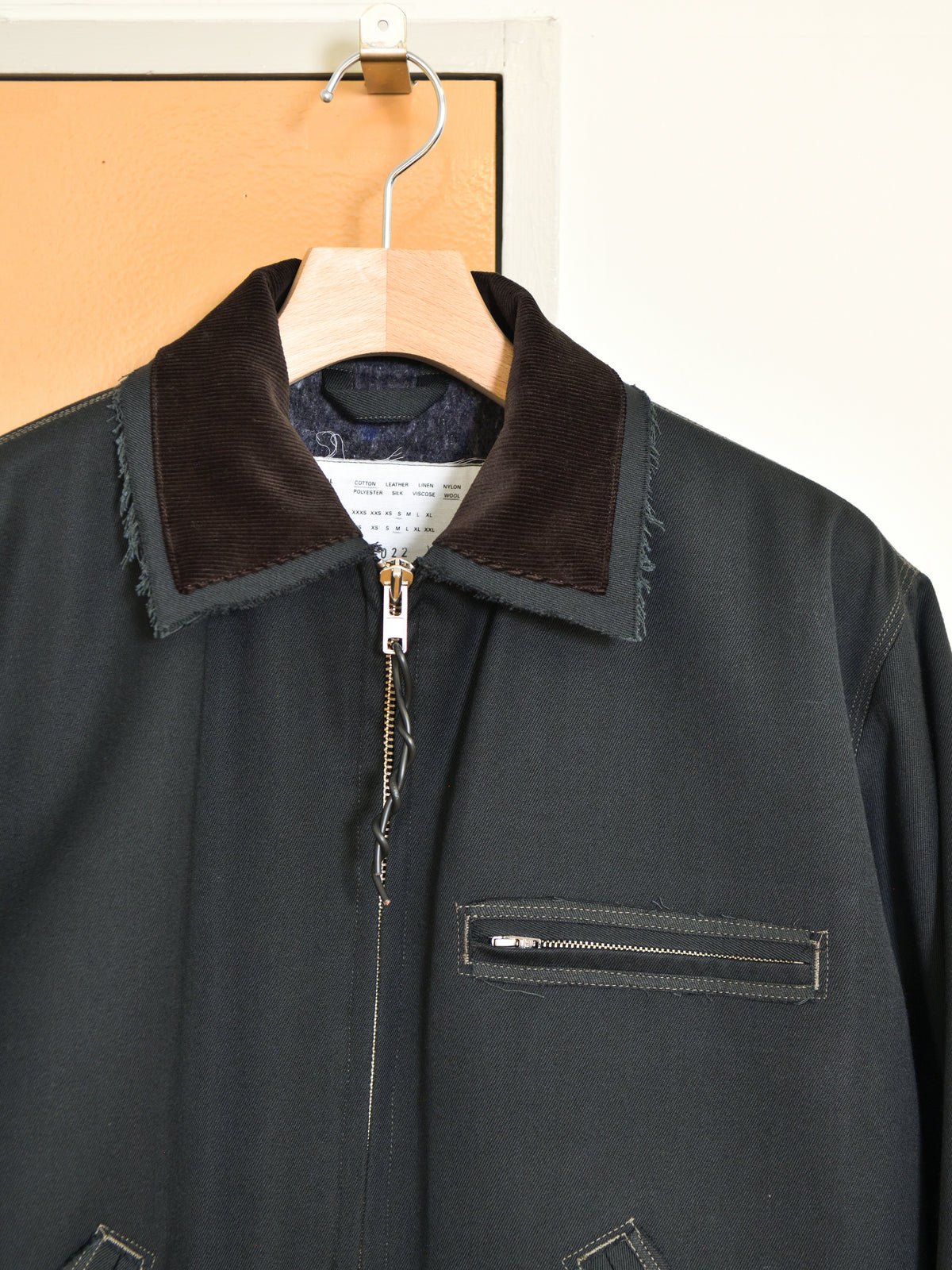 CAMIEL FORTGENS カミエルフォートヘンス WORKER JACKET GREY グレー CF.22.10.03.01 ジャケット 定番 ヴァージンウール コットン オランダ 26aw 春夏 日本取り扱い 名古屋 丸の内 セレクトショップ THIRD PLACE サードプレイス