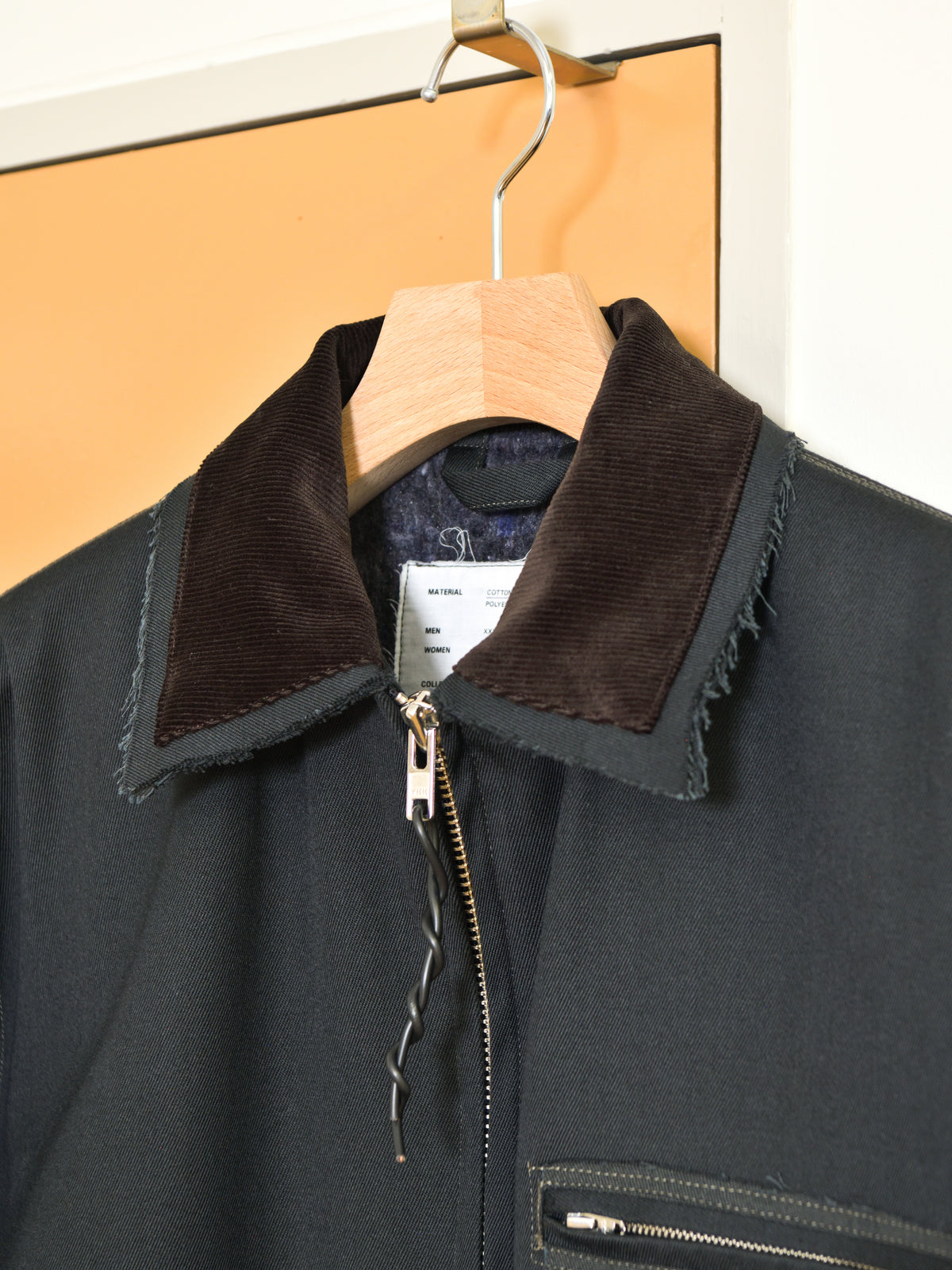 CAMIEL FORTGENS カミエルフォートヘンス WORKER JACKET GREY グレー CF.22.10.03.01 ジャケット 定番 ヴァージンウール コットン オランダ 26aw 春夏 日本取り扱い 名古屋 丸の内 セレクトショップ THIRD PLACE サードプレイス