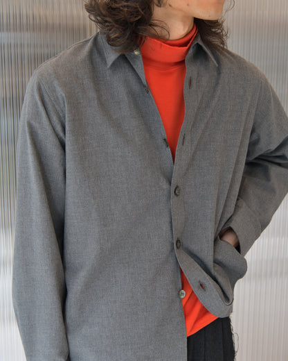 WELL ウェル WT26XX04 グレー チャコール GRAY CHARCOAL シャツ Shirt ISSUETHINGS イシューシングス type127  127-c-00 GREEN BLACK グリーン ブラック チェック コットン リヨセル シャツ 26AW 愛知県 名古屋 丸の内 ユニセックス セレクトショップ THIRD PLACE サードプレイス