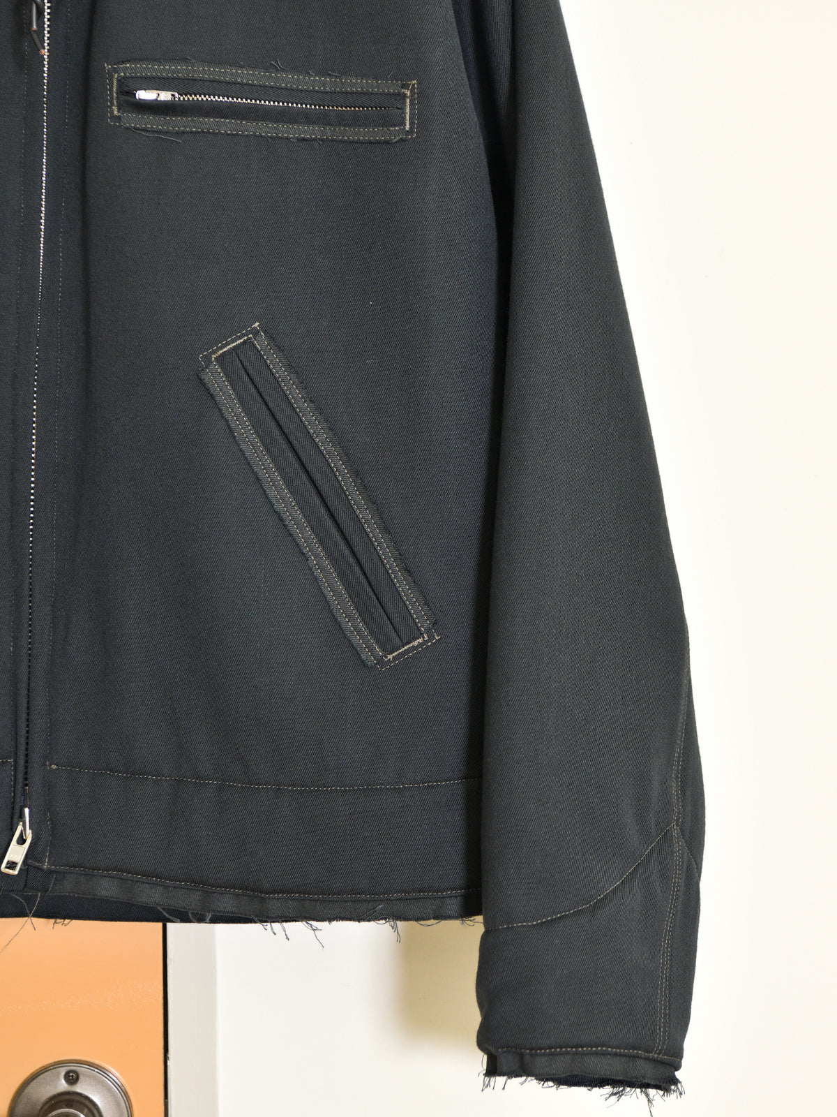 CAMIEL FORTGENS カミエルフォートヘンス WORKER JACKET GREY グレー CF.22.10.03.01 ジャケット 定番 ヴァージンウール コットン オランダ 26aw 春夏 日本取り扱い 名古屋 丸の内 セレクトショップ THIRD PLACE サードプレイス