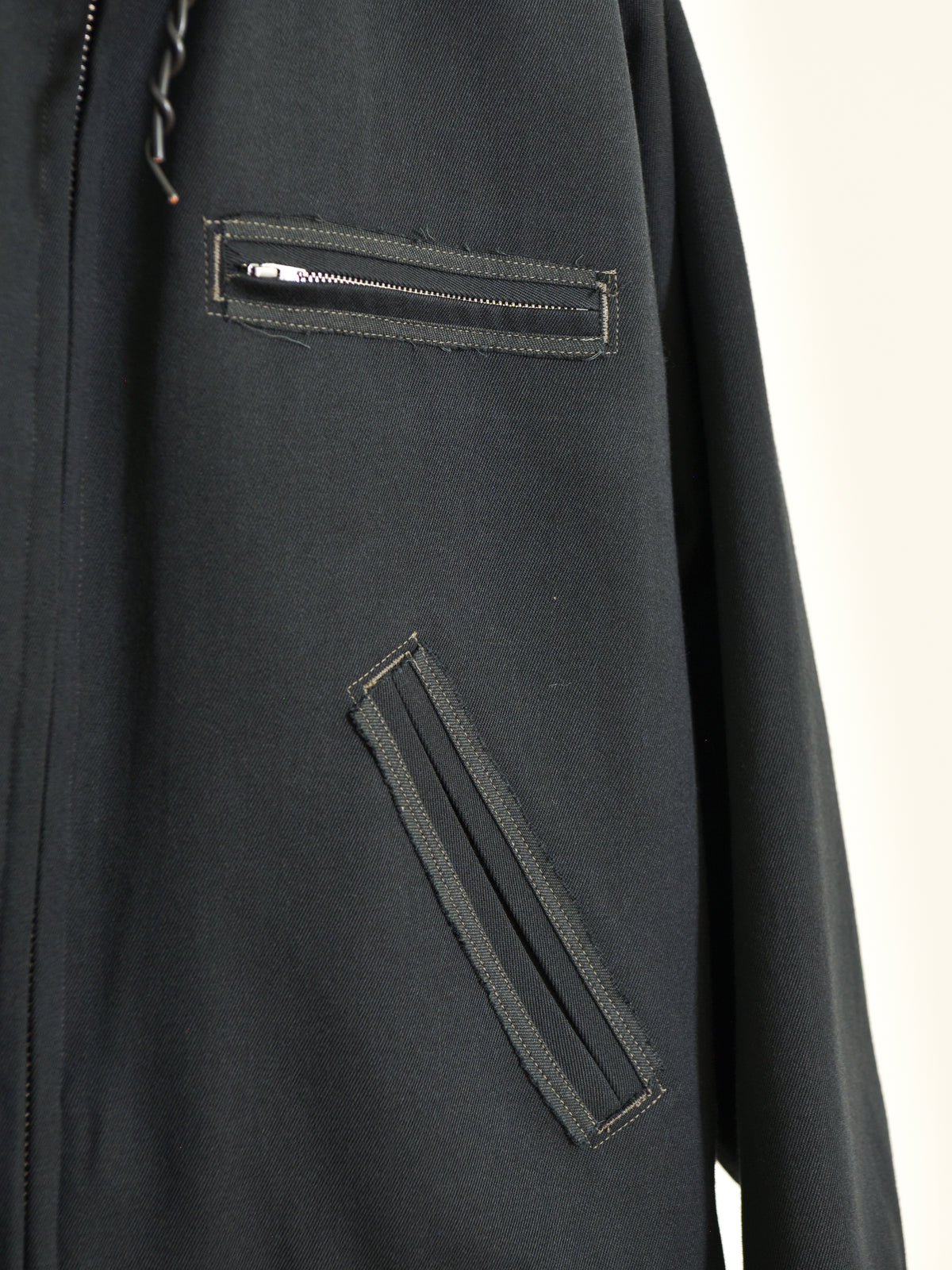 CAMIEL FORTGENS カミエルフォートヘンス WORKER JACKET GREY グレー CF.22.10.03.01 ジャケット 定番 ヴァージンウール コットン オランダ 26aw 春夏 日本取り扱い 名古屋 丸の内 セレクトショップ THIRD PLACE サードプレイス