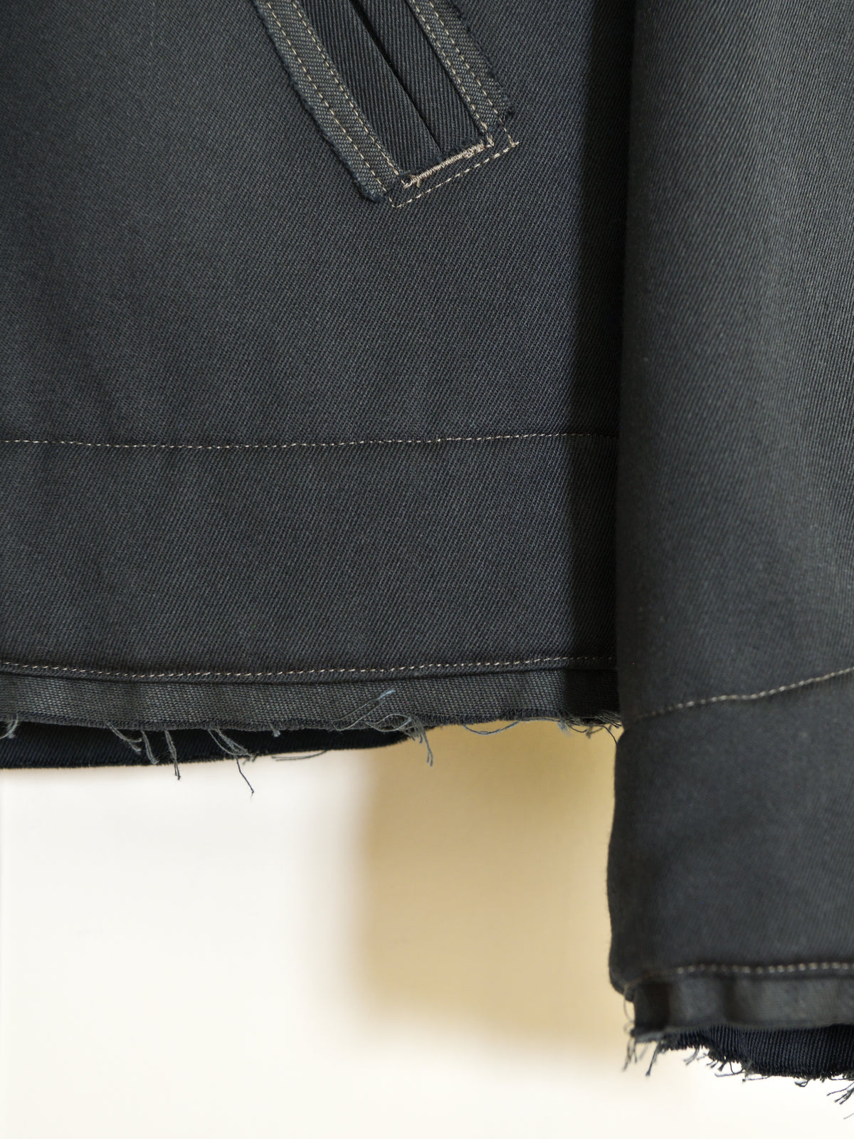CAMIEL FORTGENS カミエルフォートヘンス WORKER JACKET GREY グレー CF.22.10.03.01 ジャケット 定番 ヴァージンウール コットン オランダ 26aw 春夏 日本取り扱い 名古屋 丸の内 セレクトショップ THIRD PLACE サードプレイス