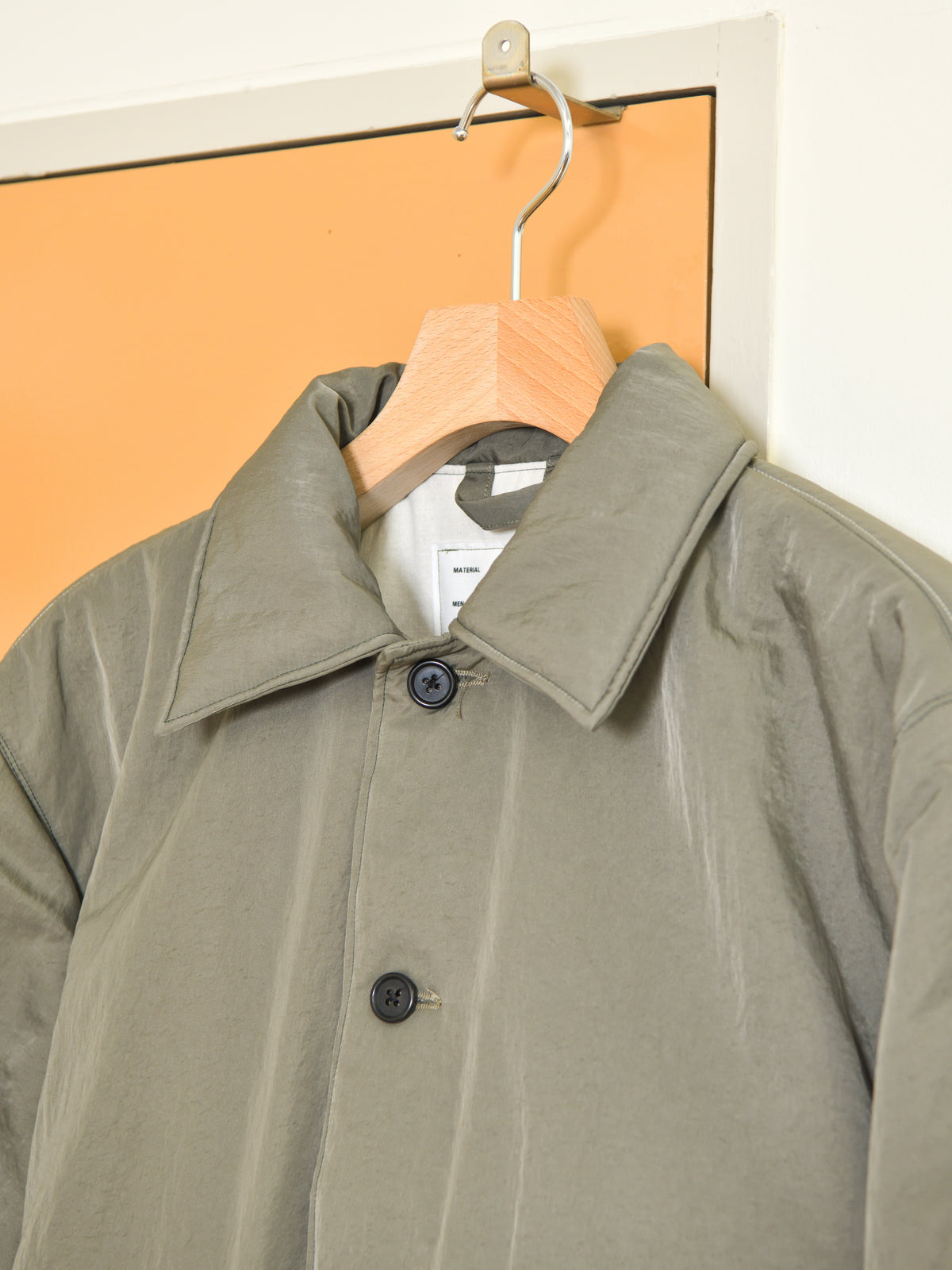 CAMIEL FORTGENS カミエルフォートヘンス PUFFED SIMPLE JACKET GREEN グリーン CF.22.10.05.01 ジャケットPOLYAMIDE ポリアミド オランダ 26aw 春夏 日本取り扱い 名古屋 丸の内 セレクトショップ THIRD PLACE サードプレイス