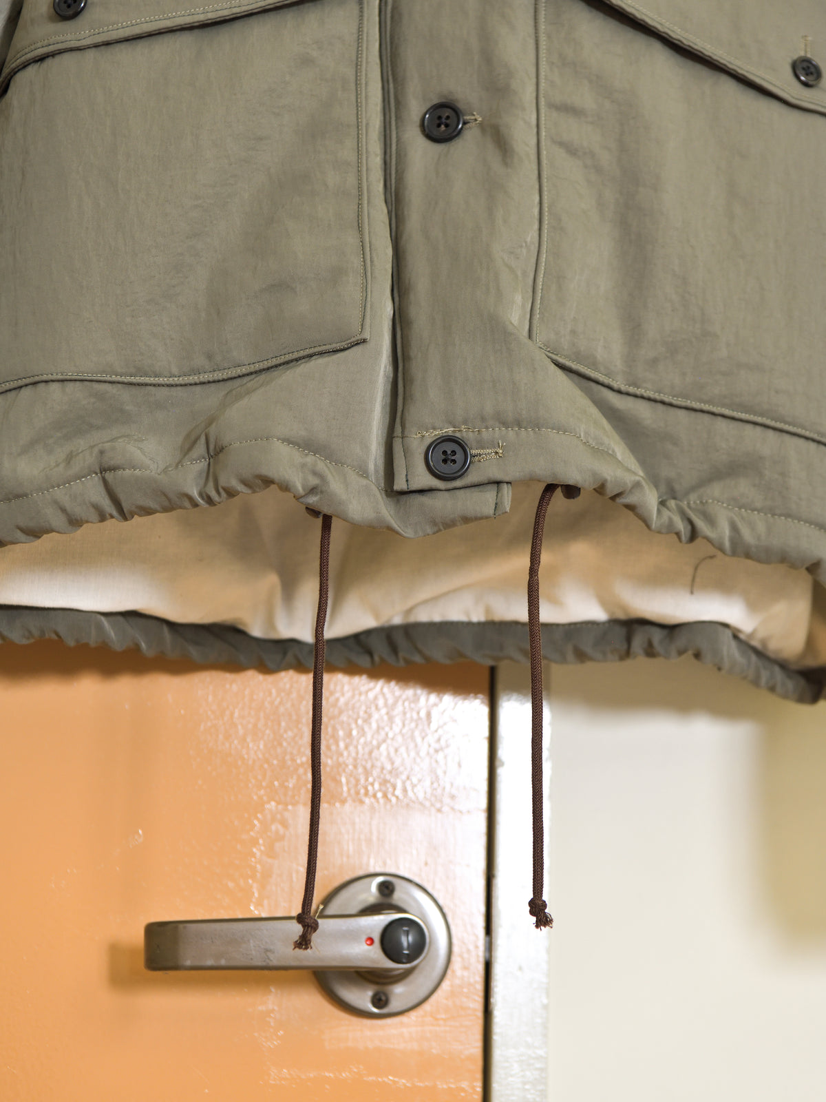 CAMIEL FORTGENS カミエルフォートヘンス PUFFED SIMPLE JACKET GREEN グリーン CF.22.10.05.01 ジャケットPOLYAMIDE ポリアミド オランダ 26aw 春夏 日本取り扱い 名古屋 丸の内 セレクトショップ THIRD PLACE サードプレイス