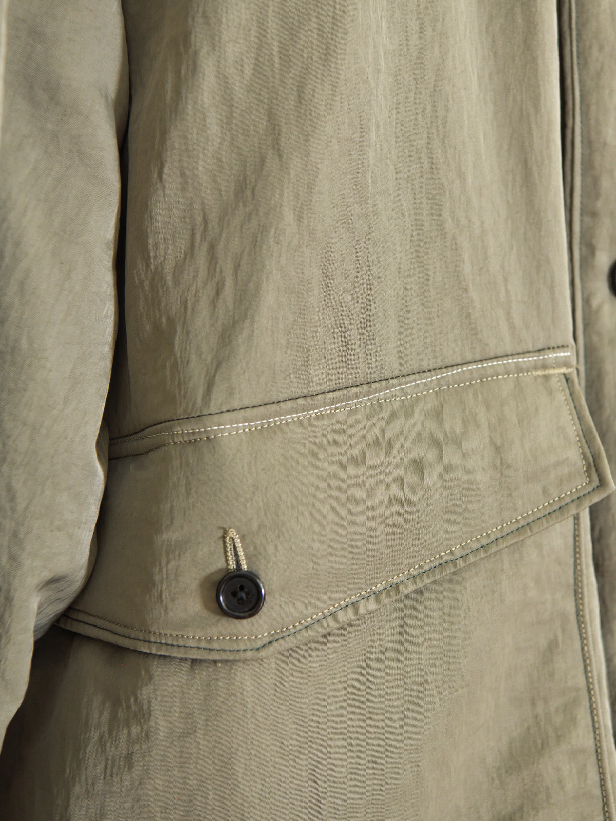 CAMIEL FORTGENS カミエルフォートヘンス PUFFED SIMPLE JACKET GREEN グリーン CF.22.10.05.01 ジャケットPOLYAMIDE ポリアミド オランダ 26aw 春夏 日本取り扱い 名古屋 丸の内 セレクトショップ THIRD PLACE サードプレイス