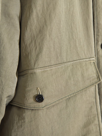 CAMIEL FORTGENS カミエルフォートヘンス PUFFED SIMPLE JACKET GREEN グリーン CF.22.10.05.01 ジャケットPOLYAMIDE ポリアミド オランダ 26aw 春夏 日本取り扱い 名古屋 丸の内 セレクトショップ THIRD PLACE サードプレイス