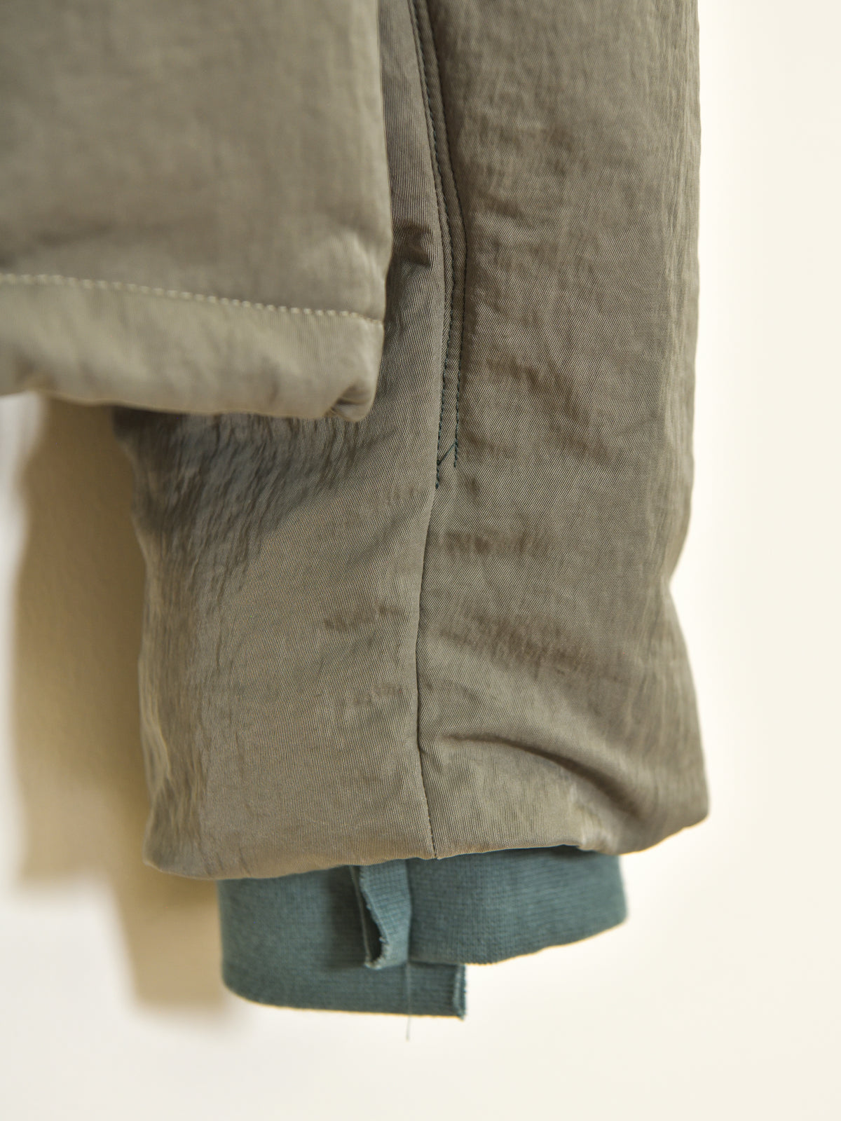 CAMIEL FORTGENS カミエルフォートヘンス PUFFED SIMPLE JACKET GREEN グリーン CF.22.10.05.01 ジャケットPOLYAMIDE ポリアミド オランダ 26aw 春夏 日本取り扱い 名古屋 丸の内 セレクトショップ THIRD PLACE サードプレイス