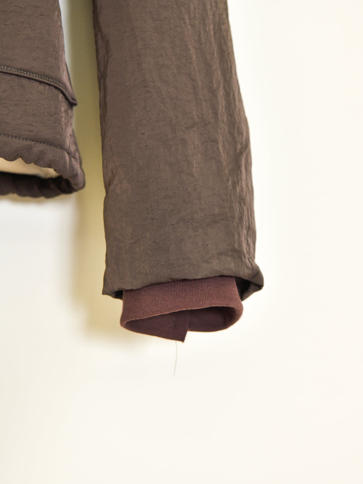 CAMIEL FORTGENS カミエルフォートヘンス PUFFED SIMPLE JACKET BROWN ブラウン CF.22.10.05.01 ジャケットPOLYAMIDE ポリアミド オランダ 26aw 春夏 日本取り扱い 名古屋 丸の内 セレクトショップ THIRD PLACE サードプレイス