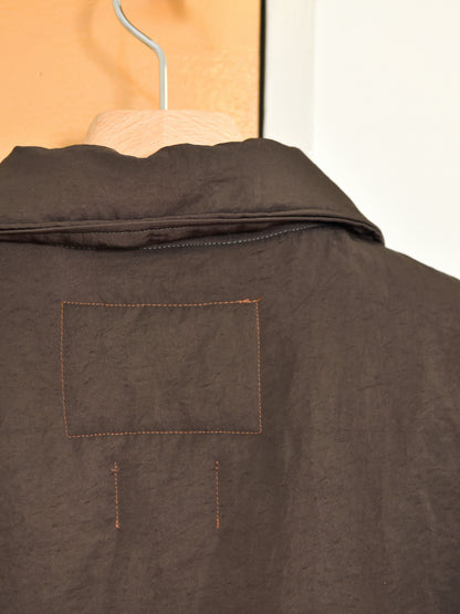 CAMIEL FORTGENS カミエルフォートヘンス PUFFED SIMPLE JACKET BROWN ブラウン CF.22.10.05.01 ジャケットPOLYAMIDE ポリアミド オランダ 26aw 春夏 日本取り扱い 名古屋 丸の内 セレクトショップ THIRD PLACE サードプレイス