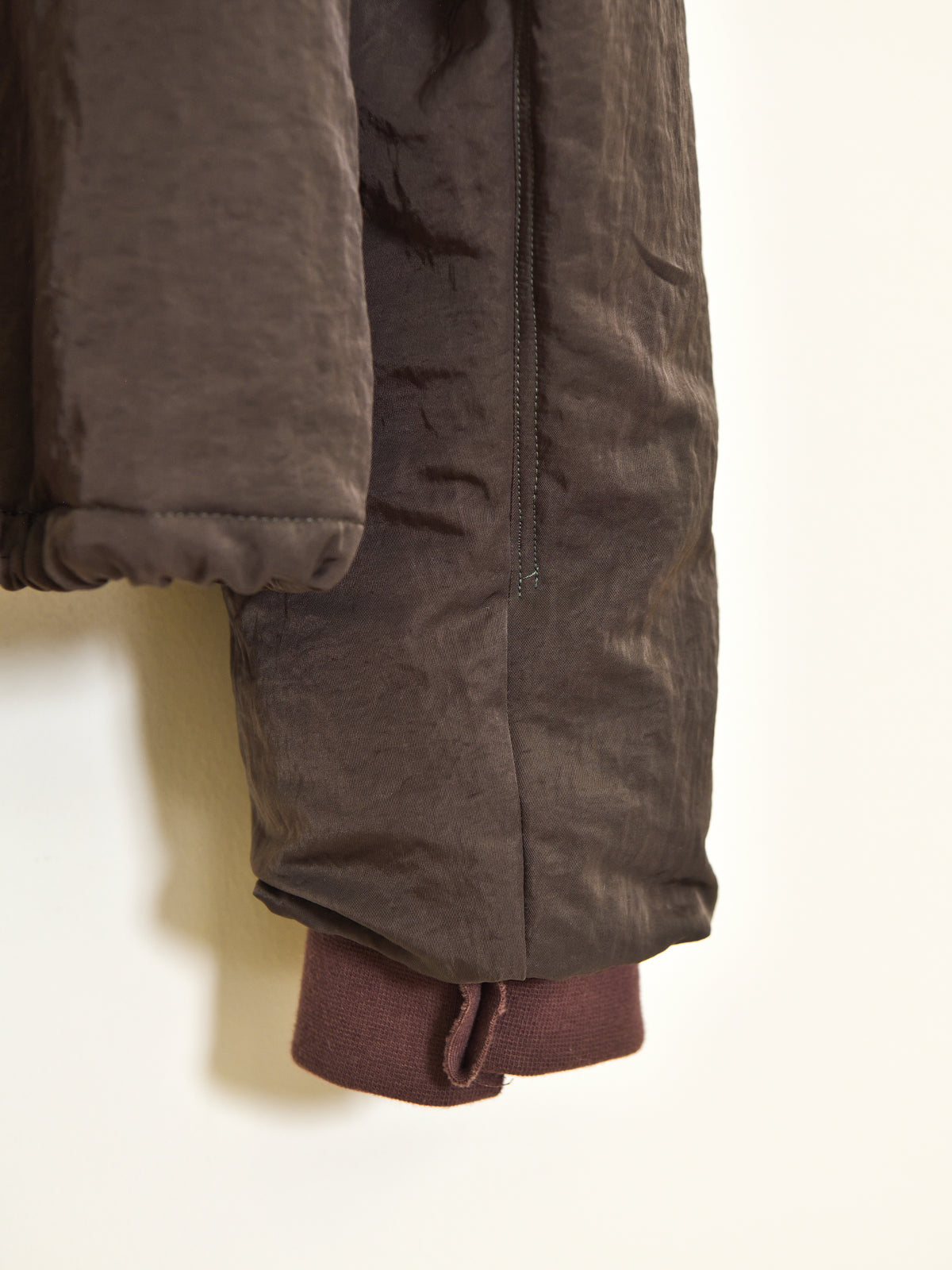 CAMIEL FORTGENS カミエルフォートヘンス PUFFED SIMPLE JACKET BROWN ブラウン CF.22.10.05.01 ジャケットPOLYAMIDE ポリアミド オランダ 26aw 春夏 日本取り扱い 名古屋 丸の内 セレクトショップ THIRD PLACE サードプレイス