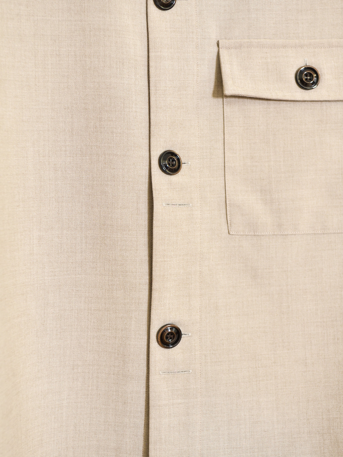 refomed リフォメッド Skip Box SHIRT "TW" NATURAL ナチュラル RESH-039 ポリエステル  ウール WOOL POLYESTER シャツ 26aw 春夏 日本取り扱い 名古屋 丸の内 セレクトショップ THIRD PLACE サードプレイス