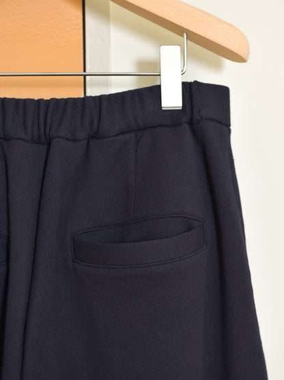 WELL ウェル Room slacks NAVY ネイビーWB26XX02 スウェット スラックス コットン cotton 26aw 春夏 日本取り扱い 名古屋 丸の内 セレクトショップ THIRD PLACE サードプレイス