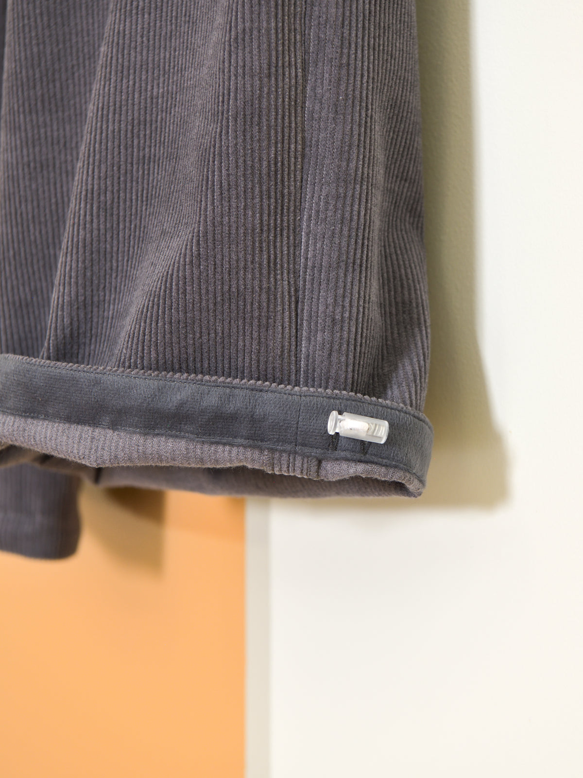 TOZAOU トザオウ Corduroy Pants チャコール グレー CHARCOAL GRAY TOZ-26AW-PA003 コットン COTTON WOOL ウール パンツ スラックス 26aw 春夏 日本取り扱い 名古屋 丸の内 セレクトショップ THIRD PLACE サードプレイス