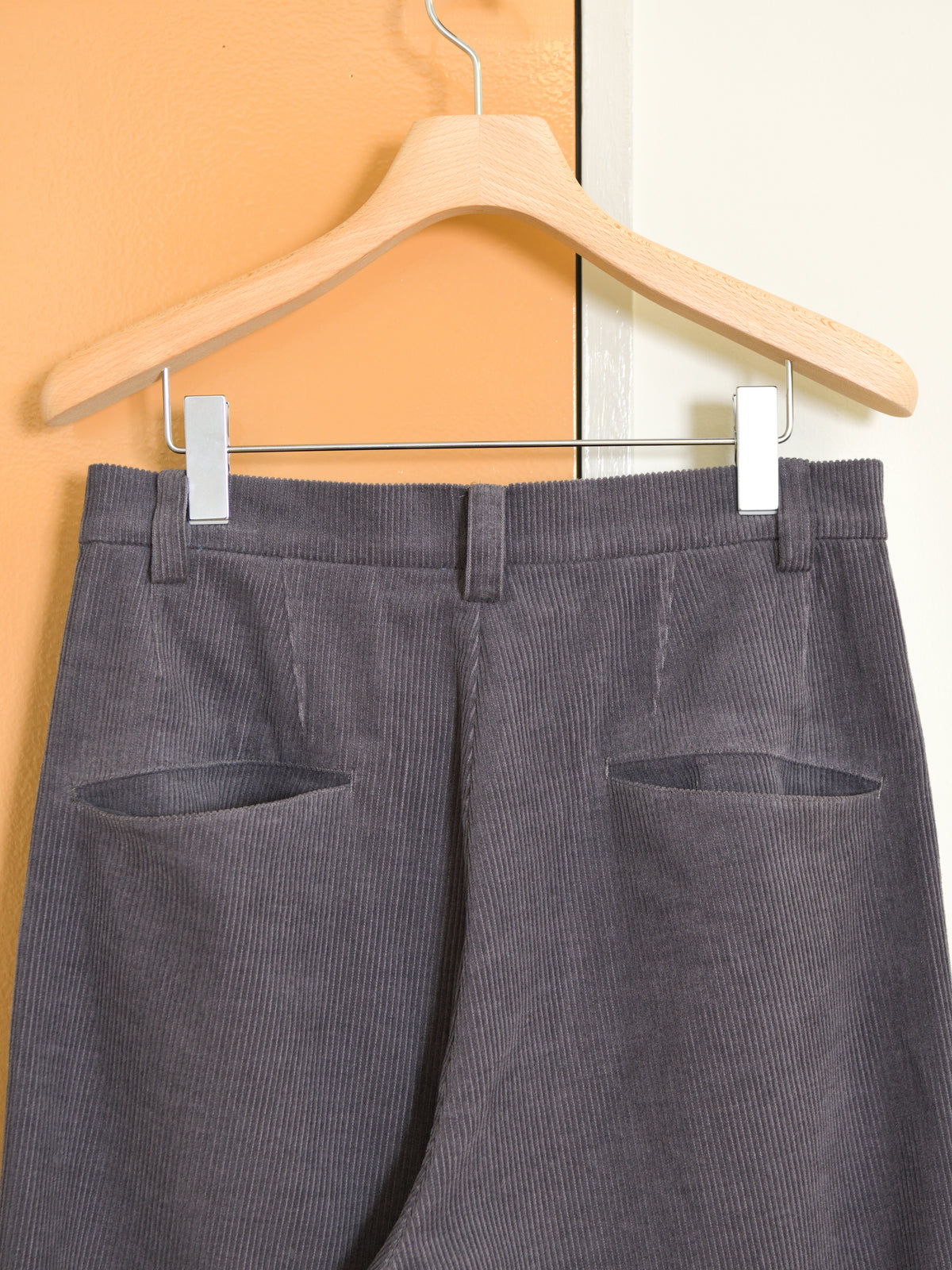 TOZAOU トザオウ Corduroy Pants チャコール グレー CHARCOAL GRAY TOZ-26AW-PA003 コットン COTTON WOOL ウール パンツ スラックス 26aw 春夏 日本取り扱い 名古屋 丸の内 セレクトショップ THIRD PLACE サードプレイス