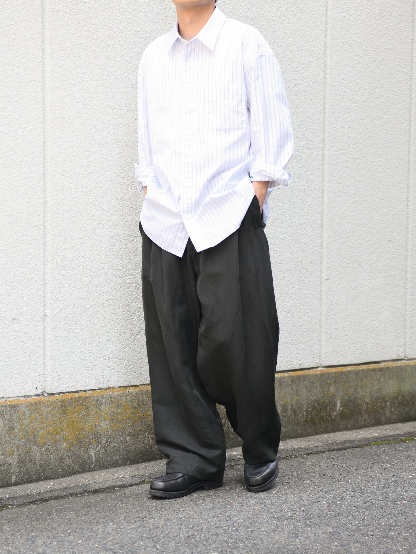 YOKE ヨーク Linen Silk Kersey 3Pleated Tapered Trousers YK26SS01209P ニット シルク リネン 26SS 日本取り扱い 名古屋 丸の内 セレクトショップ THIRD PLACE サードプレイス