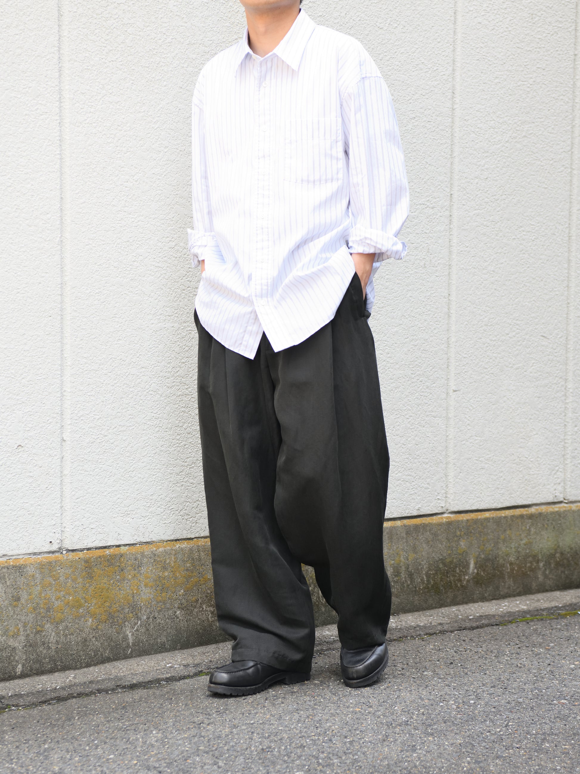 YOKE ヨーク Linen Silk Kersey 3Pleated Tapered Trousers YK26SS01209P ニット シルク リネン 26SS 日本取り扱い 名古屋 丸の内 セレクトショップ THIRD PLACE サードプレイス