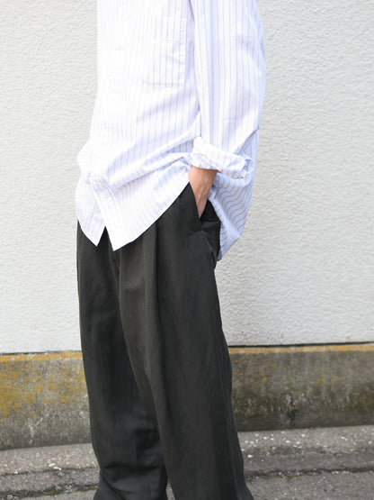YOKE ヨーク Linen Silk Kersey 3Pleated Tapered Trousers YK26SS01209P ニット シルク リネン 26SS 日本取り扱い 名古屋 丸の内 セレクトショップ THIRD PLACE サードプレイス