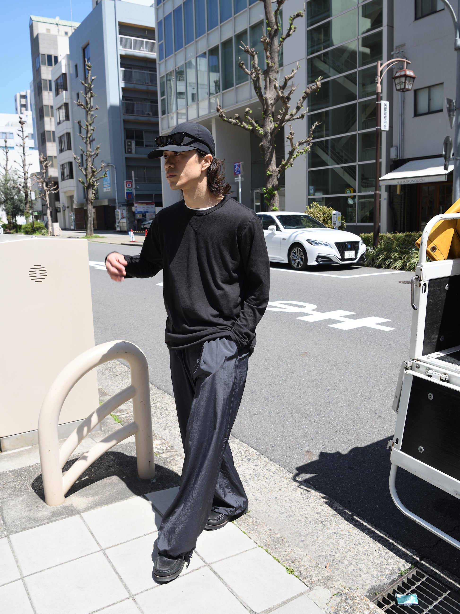 and wander アンドワンダー merino base LS T 574-6964026 メリノウール アウトドア 快適 black ブラック 日本 名古屋 セレクトショップ THIRD PLACE サードプレイス 名古屋 愛知県 東海 セレクトショップ THIRD PLACE サードプレイス