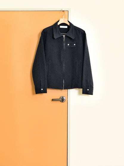 TOZAOU トザオウ Mechanic Panching Jacket NAVY ネイビー TOZ-26AW-JK0001 コットン COTTON ジャケット 26aw 春夏 日本取り扱い 名古屋 丸の内 セレクトショップ THIRD PLACE サードプレイス