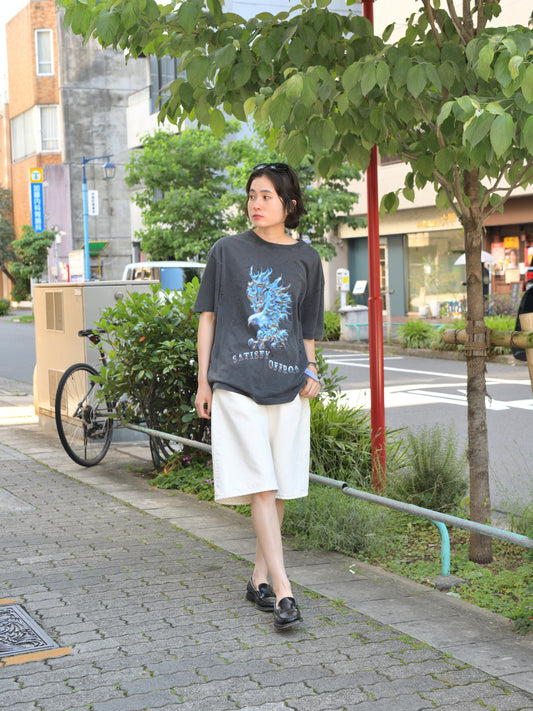 SATISFY サティスファイ MothTech T-shirt 11006-00A15 Tシャツ ランニング イタリア フランス 26ss AGEBLACK ヴィンテージ  ブラック 通販 愛知県 名古屋 丸の内 セレクトショップ THIRD PLACE サードプレイス