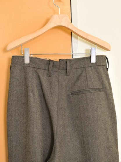 CAMIEL FORTGENS カミエルフォートヘンス SUIT PANTS HERRINGBONE ヘリンボーン BEIGE ベージュ CF.20.06.09.01 パンツ ウール オランダ 26aw 春夏 日本取り扱い 名古屋 丸の内 セレクトショップ THIRD PLACE サードプレイス