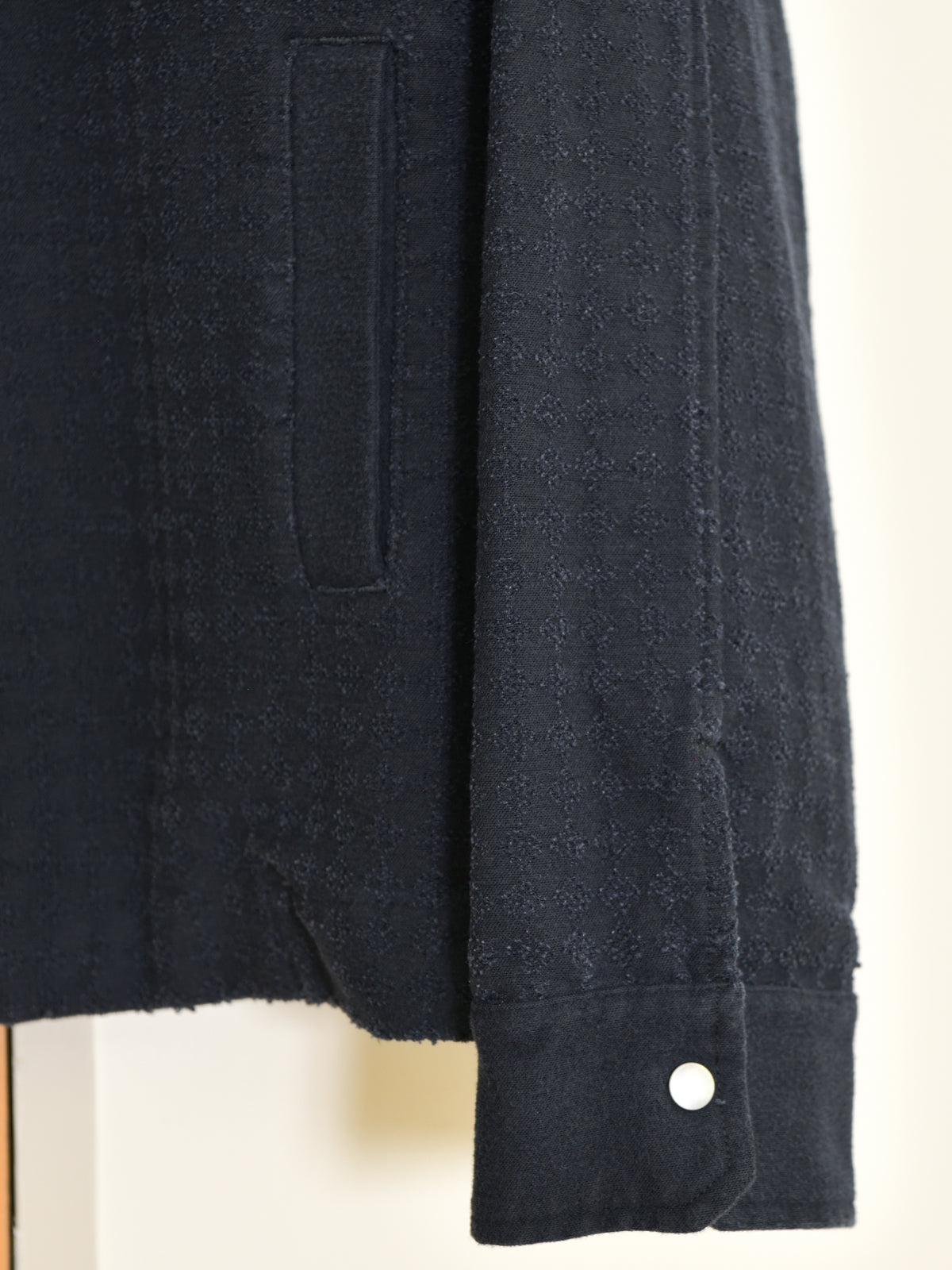 TOZAOU トザオウ Mechanic Panching Jacket NAVY ネイビー TOZ-26AW-JK0001 コットン COTTON ジャケット 26aw 春夏 日本取り扱い 名古屋 丸の内 セレクトショップ THIRD PLACE サードプレイス