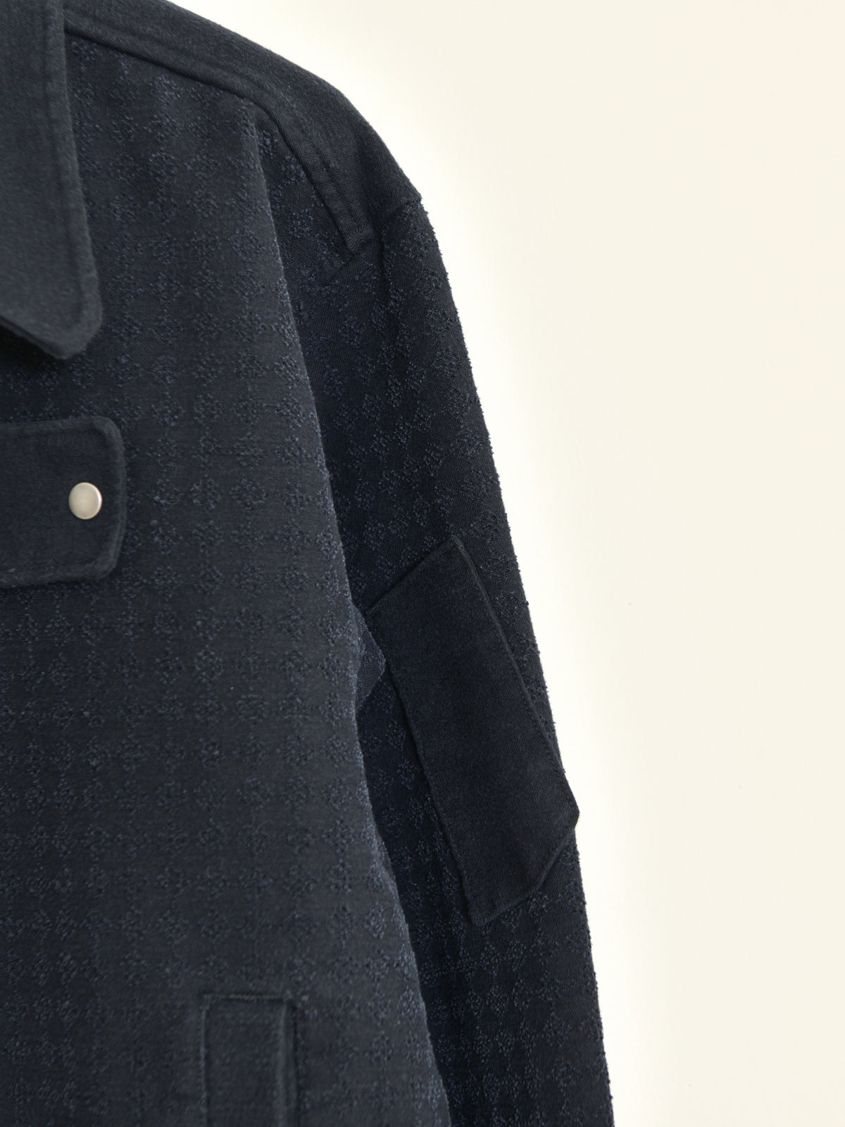 TOZAOU トザオウ Mechanic Panching Jacket NAVY ネイビー TOZ-26AW-JK0001 コットン COTTON ジャケット 26aw 春夏 日本取り扱い 名古屋 丸の内 セレクトショップ THIRD PLACE サードプレイス