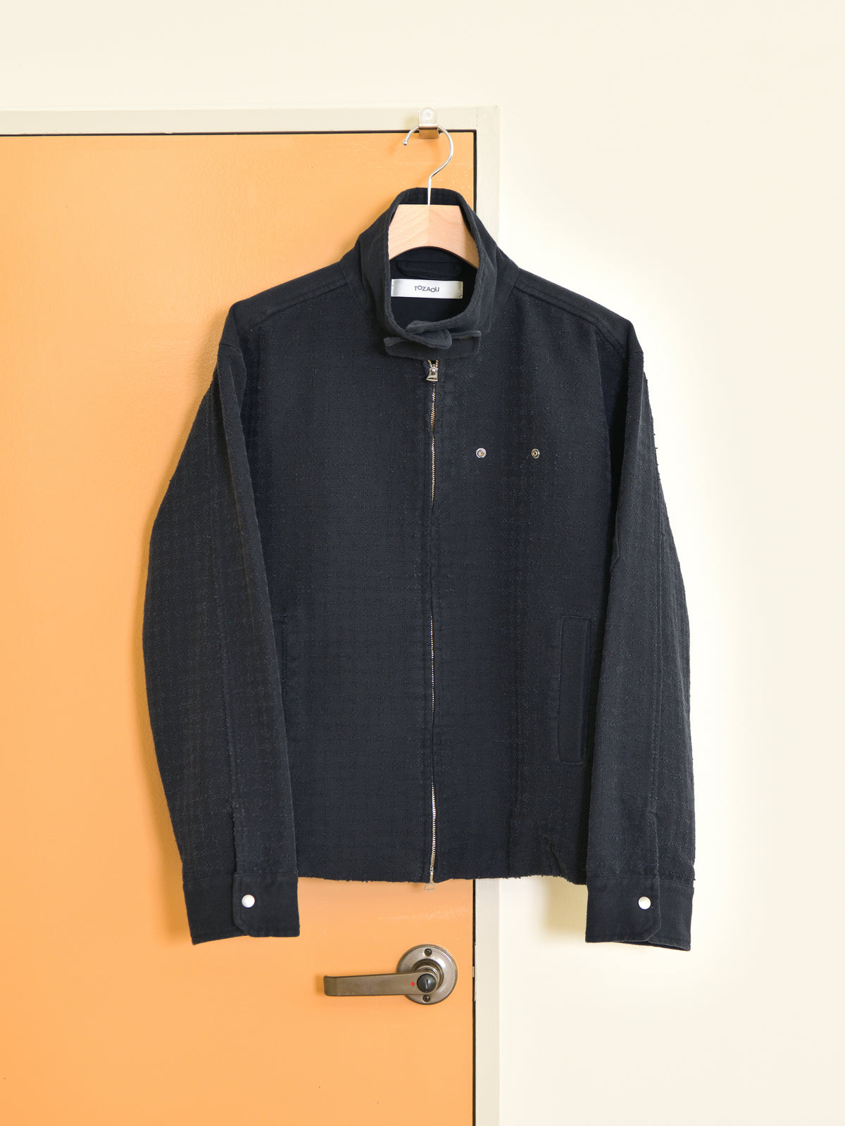 TOZAOU トザオウ Mechanic Panching Jacket NAVY ネイビー TOZ-26AW-JK0001 コットン COTTON ジャケット 26aw 春夏 日本取り扱い 名古屋 丸の内 セレクトショップ THIRD PLACE サードプレイス