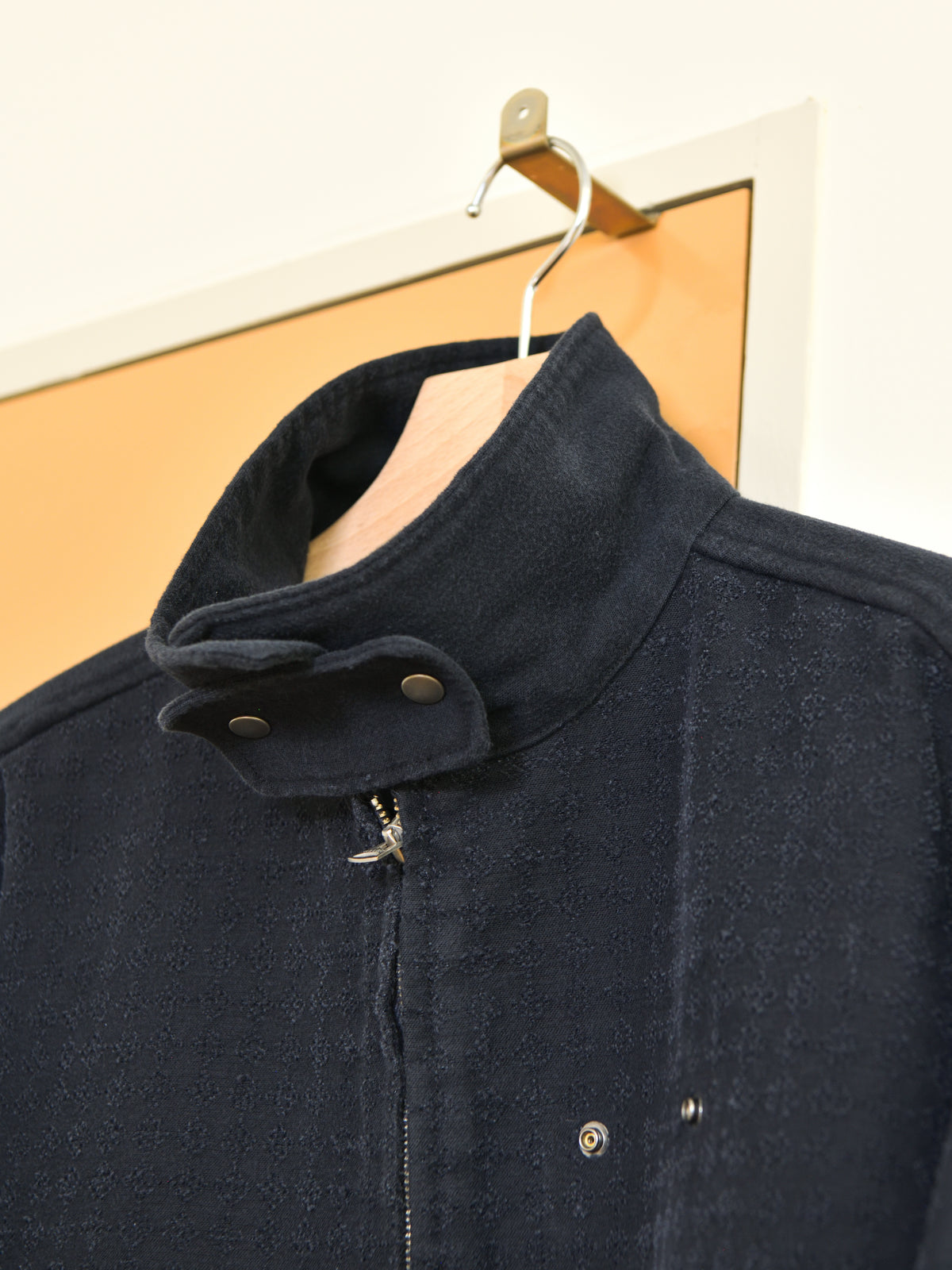 TOZAOU トザオウ Mechanic Panching Jacket NAVY ネイビー TOZ-26AW-JK0001 コットン COTTON ジャケット 26aw 春夏 日本取り扱い 名古屋 丸の内 セレクトショップ THIRD PLACE サードプレイス