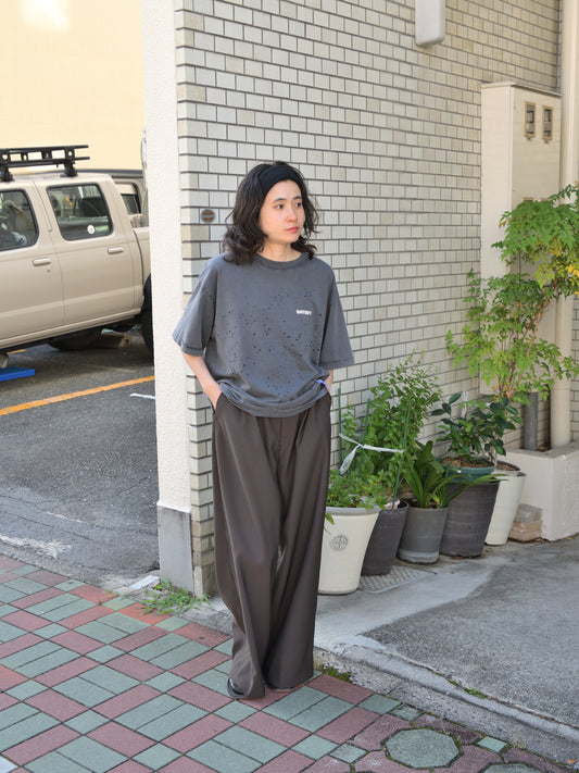 SATISFY サティスファイ MothTech T-shirt 11006-00A02 Tシャツ ランニング イタリア フランス 26ss AGEBLACK ヴィンテージ  ブラック 通販 愛知県 名古屋 丸の内 セレクトショップ THIRD PLACE サードプレイス