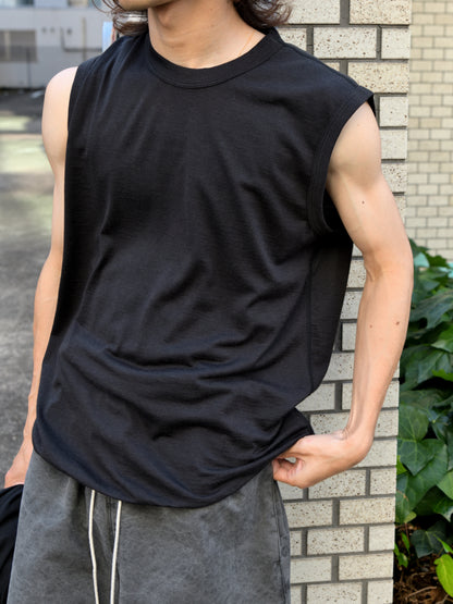 and wander アンドワンダー merino base Tank Top 574-6964028 メリノウール アウトドア 快適 オフホワイト offwhite チャコール charcoal ブラック black タンクトップ 日本 名古屋 セレクトショップ THIRD PLACE サードプレイス 名古屋 愛知県 東海 セレクトショップ THIRD PLACE サードプレイス