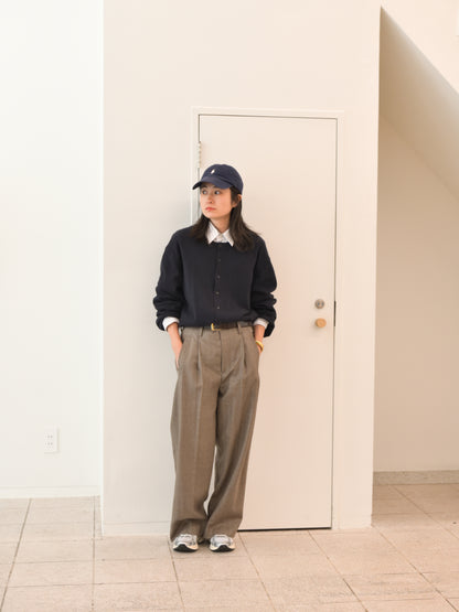 ISSUETHINGS イシューシングス 26b/118-w-00 別注 スラックス BLACK BEAGE ウール 26AW 愛知県 名古屋 丸の内 ユニセックス セレクトショップ THIRD PLACE サードプレイス