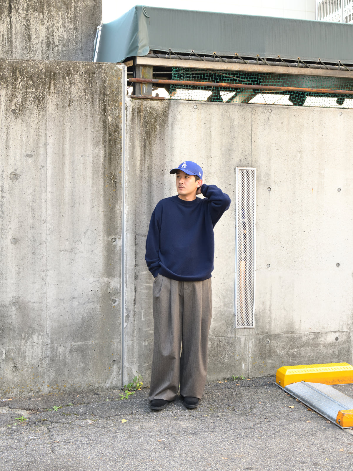 CAMIEL FORTGENS カミエルフォートヘンス SUIT PANTS HERRINGBONE ヘリンボーン BEIGE ベージュ CF.20.06.09.01 パンツ ウール オランダ 26aw 春夏 日本取り扱い 名古屋 丸の内 セレクトショップ THIRD PLACE サードプレイス