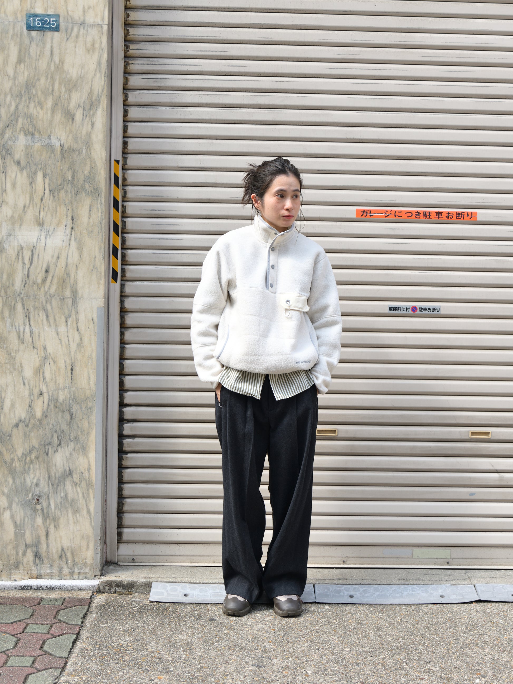 ISSUETHINGS イシューシングス 26b/118-w-00 別注 スラックス BLACK ウール 26AW 愛知県 名古屋 丸の内 ユニセックス セレクトショップ THIRD PLACE サードプレイス