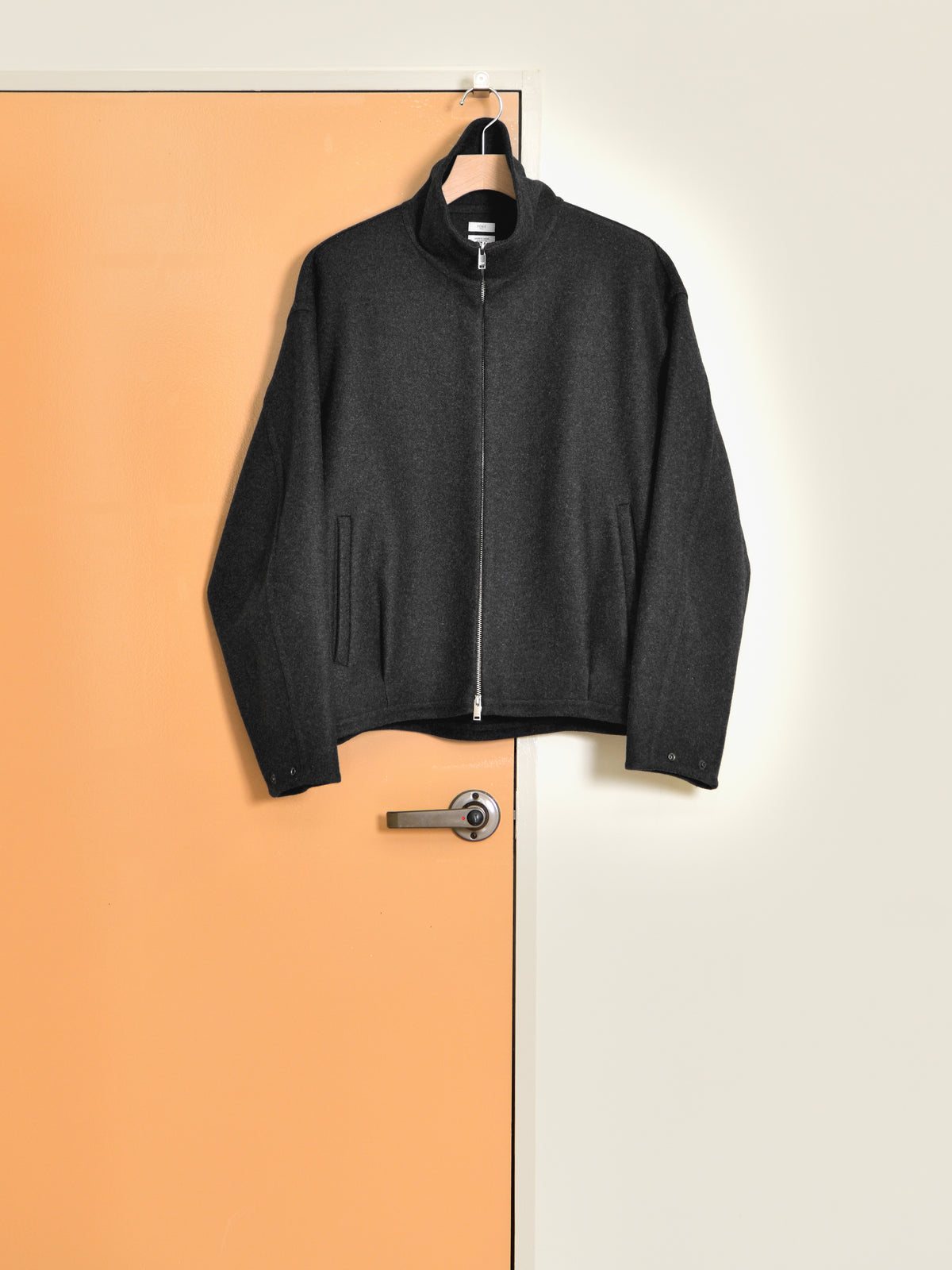 YOKE ヨーク Wool Cashmere Balloon Silhouette Blouson YK26FW01318B ウール カシミア ブルゾン CHARCOAL チャコール 26FW 日本取り扱い 名古屋 丸の内 セレクトショップ THIRD PLACE サードプレイス