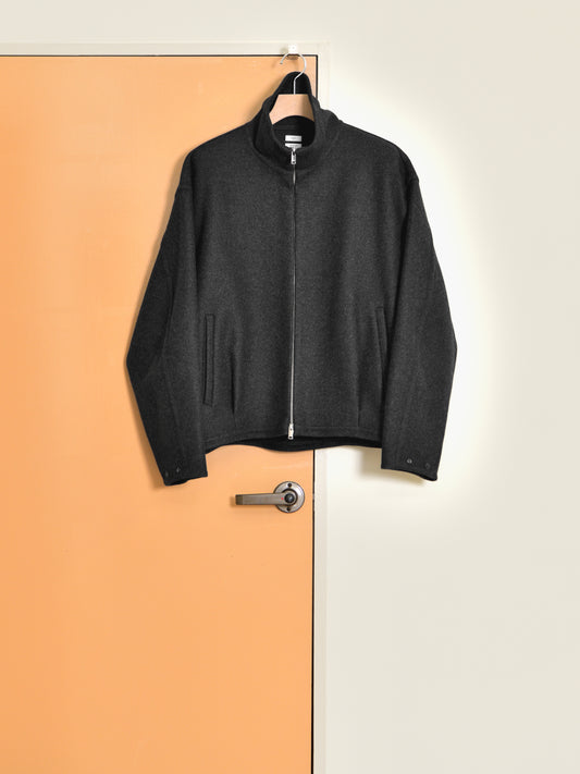 YOKE ヨーク Wool Cashmere Balloon Silhouette Blouson YK26FW01318B ウール カシミア ブルゾン CHARCOAL チャコール 26FW 日本取り扱い 名古屋 丸の内 セレクトショップ THIRD PLACE サードプレイス