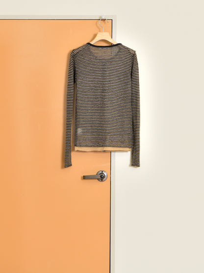KAYLE SUPER KID MOHAIR CARDIGAN K-2110 BEIGE ベージュ CHARCOAL チャコール モヘヤ ナイロン レディース 26FW 日本取り扱い 名古屋 丸の内 セレクトショップ THIRD PLACE サードプレイス