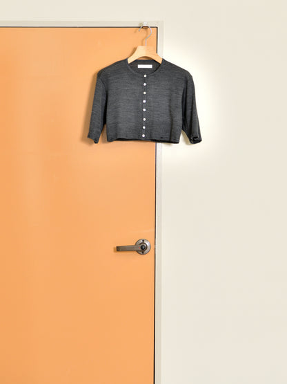 KAYLE WOOL JERSEY DETACHABLE CARDIGAN K-2209 GRAY グレー  IVORY アイボリー WOOL ウール レディース 26FW 日本取り扱い 名古屋 丸の内 セレクトショップ THIRD PLACE サードプレイス