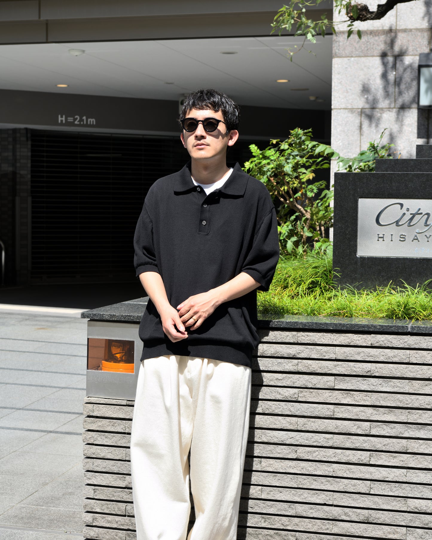 ANOTHER ASPECT アナザーアスペクト POLO SHIRT 3.0 ポロシャツ 新作 ブラック オーガニックコットン デンマーク コペンハーゲン 26ss 日本取り扱い 名古屋 丸の内 セレクトショップ THIRD PLACE サードプレイス