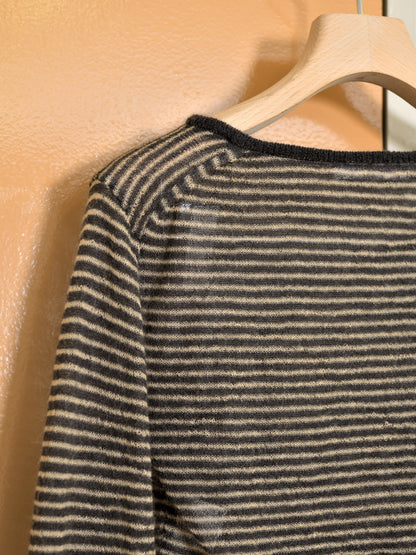 KAYLE SUPER KID MOHAIR POCKET CROPPED TOP K-2109 BEIGE ベージュ CHARCOAL チャコール モヘア ナイロン レディース 26FW 日本取り扱い 名古屋 丸の内 セレクトショップ THIRD PLACE サードプレイス