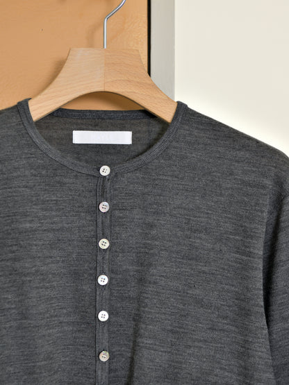 KAYLE WOOL JERSEY DETACHABLE CARDIGAN K-2209 GRAY グレー  IVORY アイボリー WOOL ウール レディース 26FW 日本取り扱い 名古屋 丸の内 セレクトショップ THIRD PLACE サードプレイス