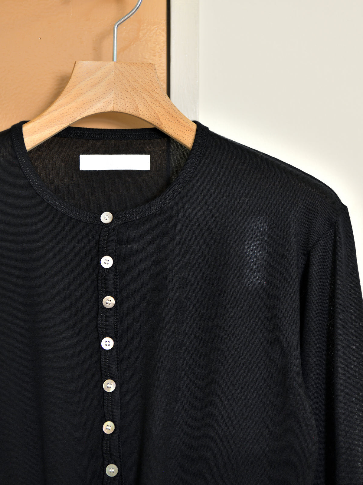 KAYLE WOOL JERSEY DETACHABLE CARDIGAN K-2209 BLACK ブラック  WOOL ウール レディース 26FW 日本取り扱い 名古屋 丸の内 セレクトショップ THIRD PLACE サードプレイス