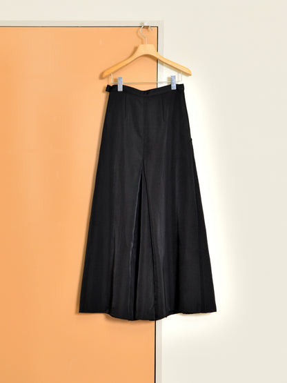 KAYLE NYLON STITCH LONG SKIRT K-1609 BLACK ブラック ナイロン レディース 26FW 日本取り扱い 名古屋 丸の内 セレクトショップ THIRD PLACE サードプレイス