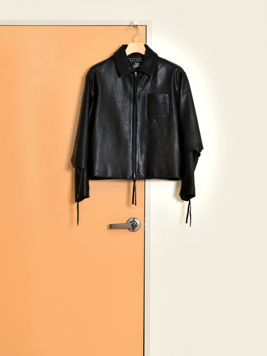 BELPER LAMB LEATHER JACKET 2517-1126 BLACK ブラック ラムレザー レディース 26FW 日本取り扱い 名古屋 丸の内 セレクトショップ THIRD PLACE サードプレイス