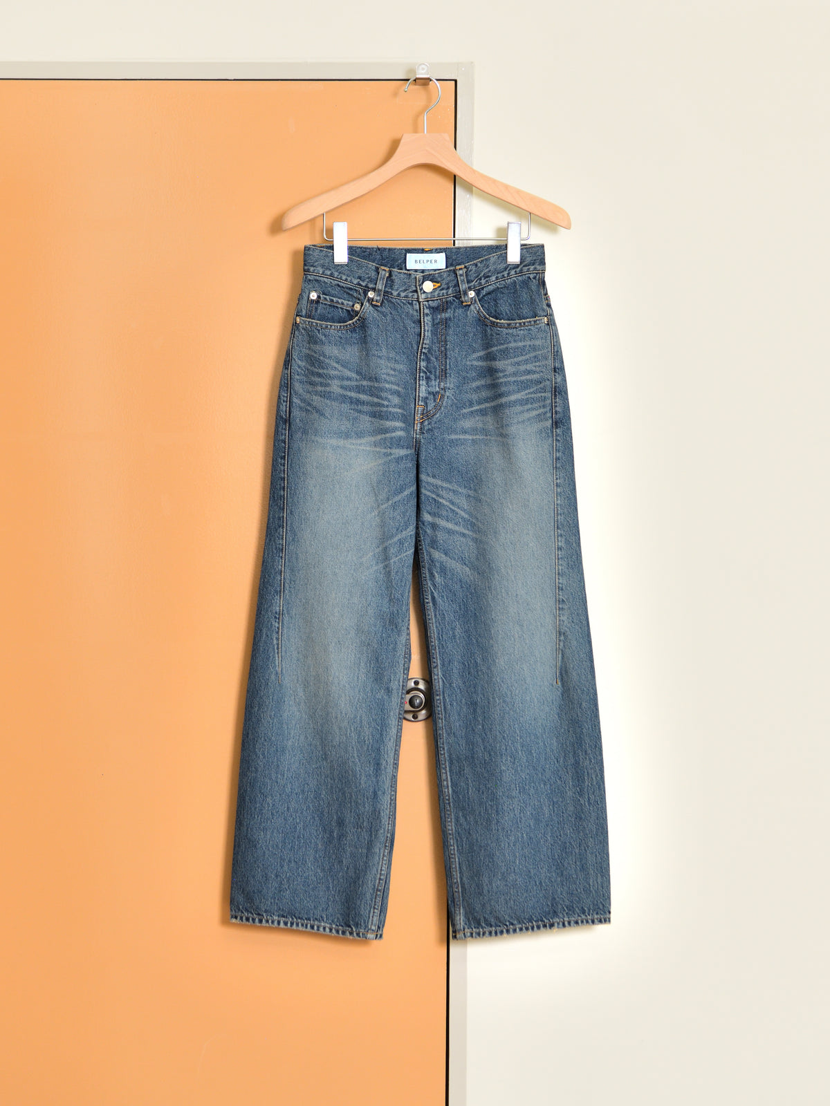 BELPER REGULAR DENIM FADE 2512-1926F フェード インディゴ INDIGO  COTTON コットン レディース 26FW 日本取り扱い 名古屋 丸の内 セレクトショップ THIRD PLACE サードプレイス