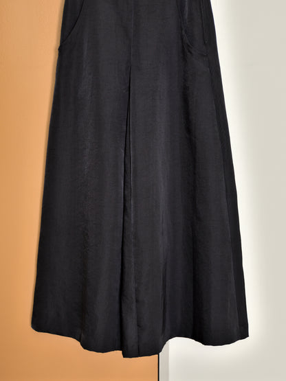 KAYLE NYLON STITCH LONG SKIRT K-1609 BLACK ブラック ナイロン レディース 26FW 日本取り扱い 名古屋 丸の内 セレクトショップ THIRD PLACE サードプレイス