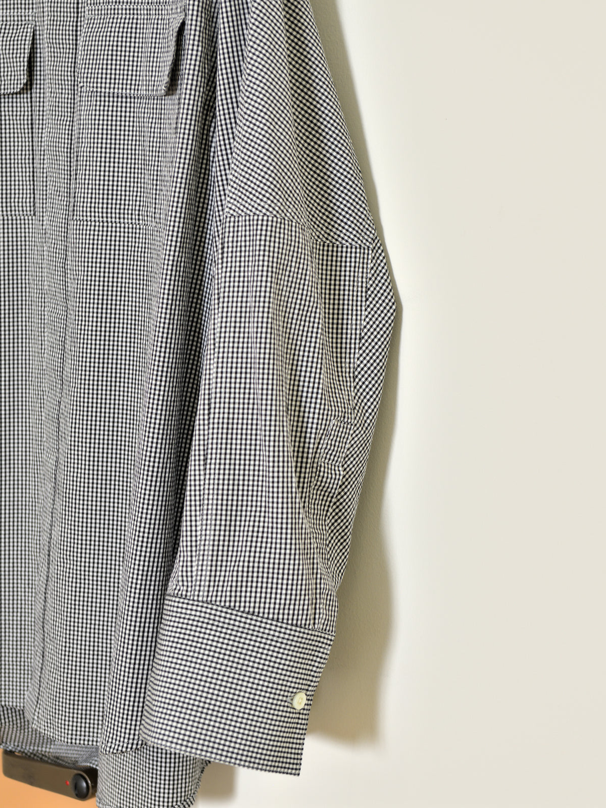 BELPER ROUND PLAID SHIRT 2514-1226P BLACK ブラック ギンガムチェック COTTON コットン レディース 26FW 日本取り扱い 名古屋 丸の内 セレクトショップ THIRD PLACE サードプレイス