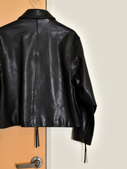 BELPER LAMB LEATHER JACKET 2517-1126 BLACK ブラック ラムレザー レディース 26FW 日本取り扱い 名古屋 丸の内 セレクトショップ THIRD PLACE サードプレイス