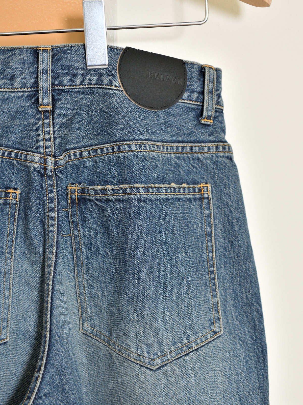 BELPER REGULAR DENIM FADE 2512-1926F フェード インディゴ INDIGO  COTTON コットン レディース 26FW 日本取り扱い 名古屋 丸の内 セレクトショップ THIRD PLACE サードプレイス
