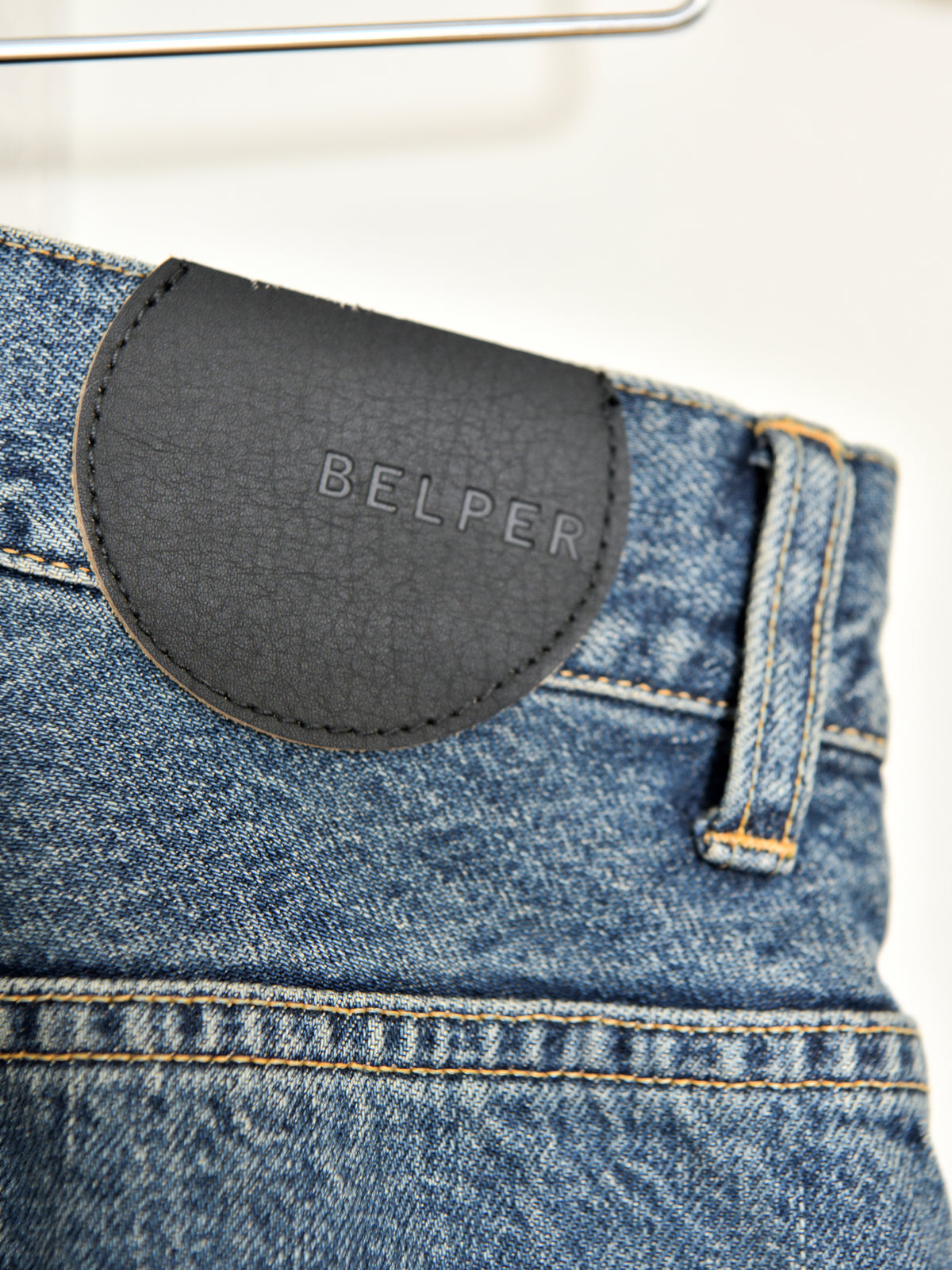 BELPER REGULAR DENIM FADE 2512-1926F フェード インディゴ INDIGO  COTTON コットン レディース 26FW 日本取り扱い 名古屋 丸の内 セレクトショップ THIRD PLACE サードプレイス